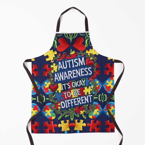 Item preview, Autism Awareness It’s Okay to Be Different Embroidered Patch designed and sold by ArtDesignTp.