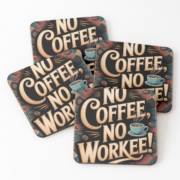 Item preview, Typographic ornamental poster on coffee topic designed and sold by 4Seasons.
