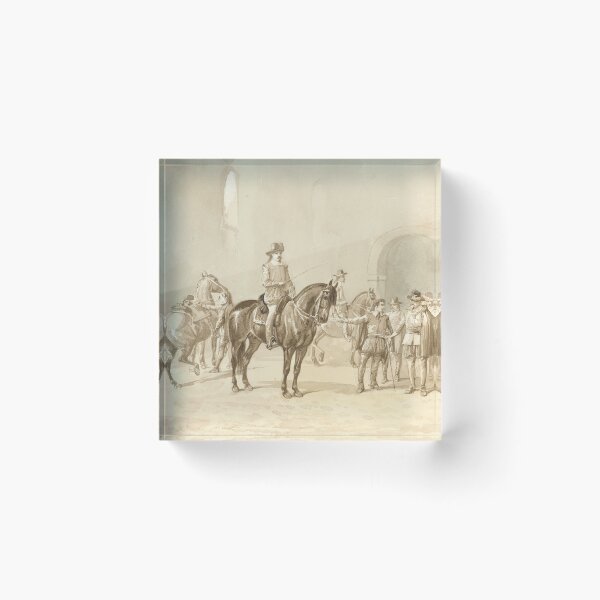 Item preview, French Riders (1832) designed and sold by 19th Century in Color.
