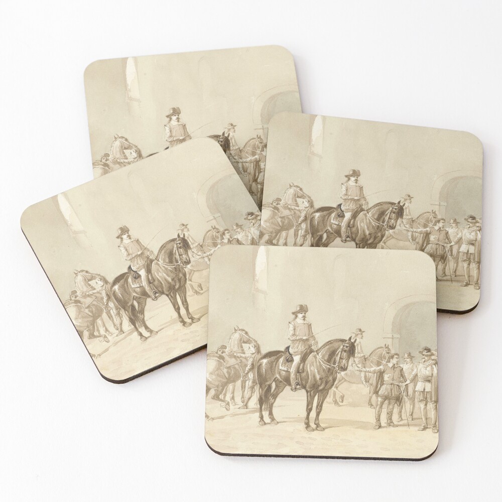 Item preview, Coasters (Set of 4) designed and sold by 19thCenturyIC.