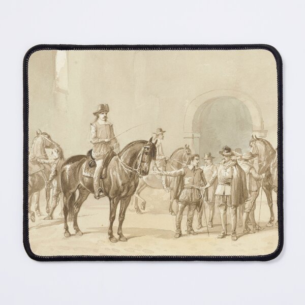 Item preview, French Riders (1832) designed and sold by 19th Century in Color.