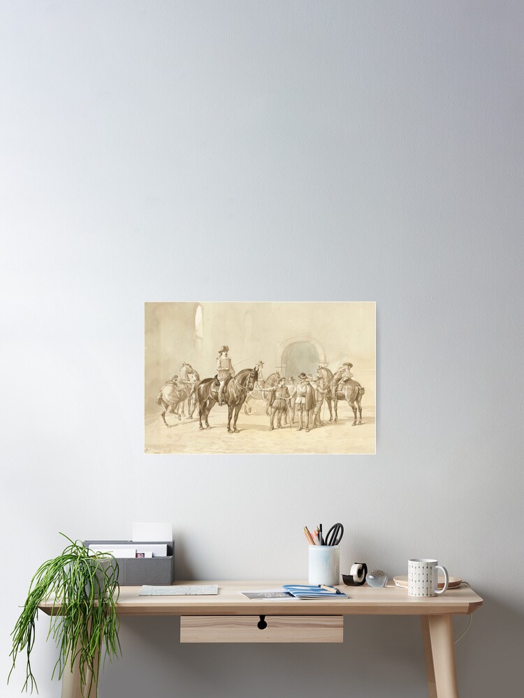 Thumbnail 2 of 3, Poster, French Riders (1832) designed and sold by 19thCenturyIC.