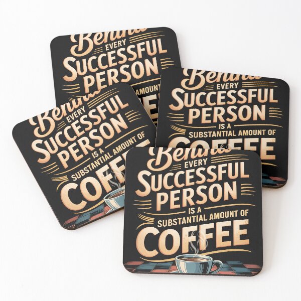 Item preview, Typographic decorative poster on coffee topic designed and sold by 4Seasons.