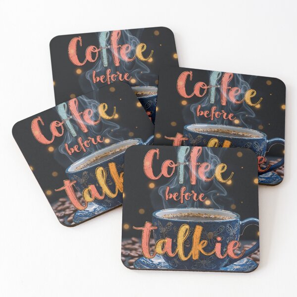 Item preview, Typographic decorative poster on coffee topic designed and sold by 4Seasons.