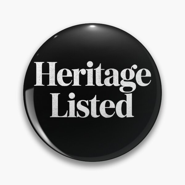 Item preview, Heritage Listed Funny Milestone Birthday Design in White designed and sold by Altered Pixels.