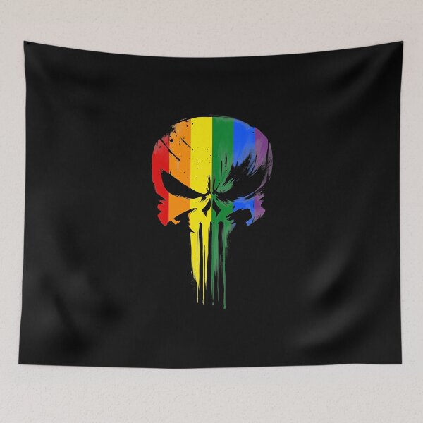 Item preview, Pride Skull Sentinel designed and sold by Probably Fine Designs.