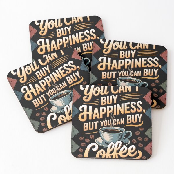 Item preview, Typographic decorative poster on coffee topic designed and sold by 4Seasons.