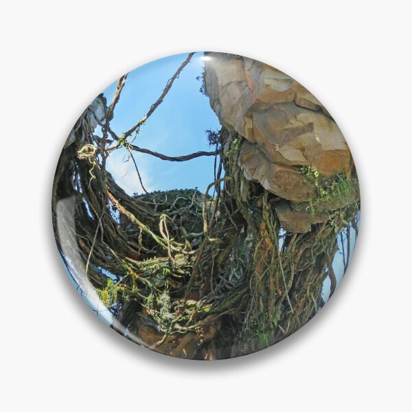 Item preview, Under Floating Mountains designed and sold by ShutterbugBttns.