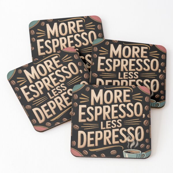 Item preview, Typographic decorative poster on coffee topic designed and sold by 4Seasons.