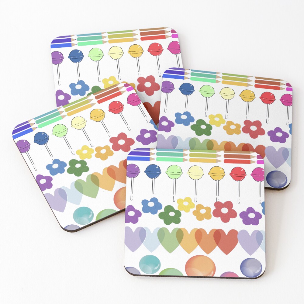 Item preview, Coasters (Set of 4) designed and sold by ThreadSass.