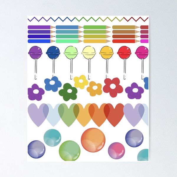 Item preview, Colorful Pattern designed and sold by ThreadSass.