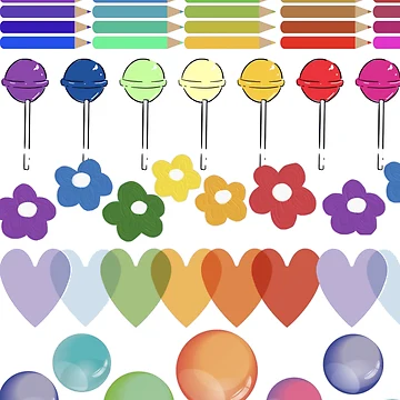 Artwork thumbnail, Colorful Pattern by ThreadSass