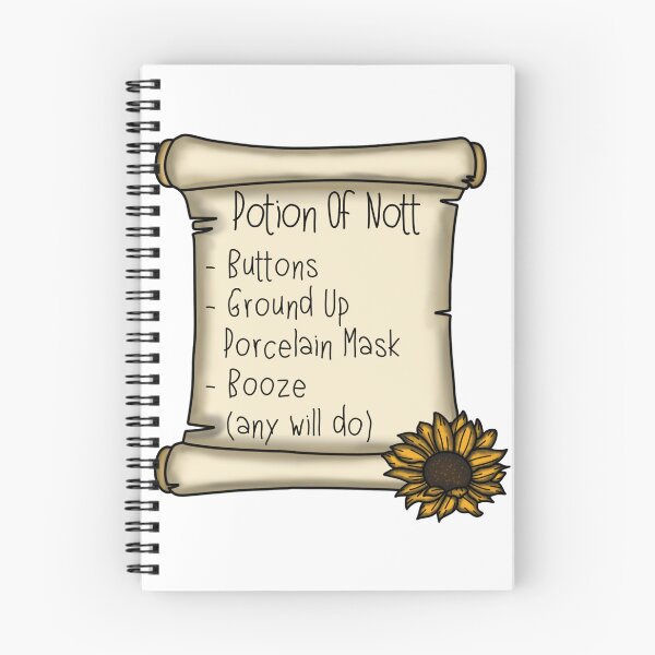 Item preview, Nott The Brave Potion Ingredient List designed and sold by LunarAshes.