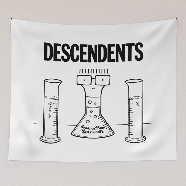 Item preview, laboratory experiment decal black dark designed and sold by devennicola.