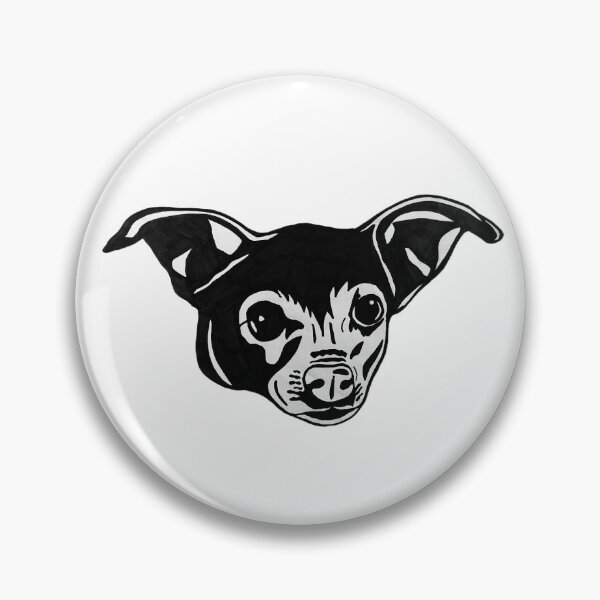 Item preview, 'Bella' Chihuahua Face designed and sold by HoundsByHaley.