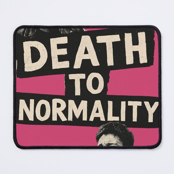 Item preview, Death to Normality – Punk Zine Chaos Aesthetic designed and sold by Velustro Shop.