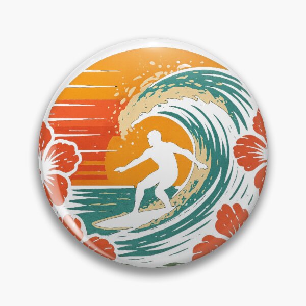 Item preview, Big Kahuna Surfer Riding Waves in Hawaii designed and sold by Uncle-Hawaii.