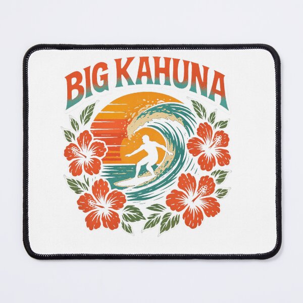 Item preview, Big Kahuna Surfer Riding Waves in Hawaii designed and sold by Uncle-Hawaii.