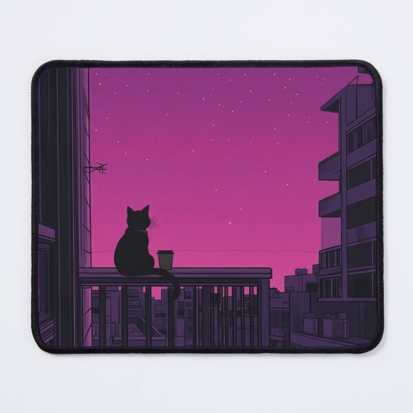 Item preview, Moonlight Cat designed and sold by jinwooo.