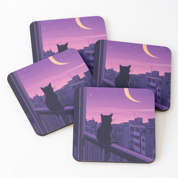 Item preview, Moonlight Neko designed and sold by jinwooo.