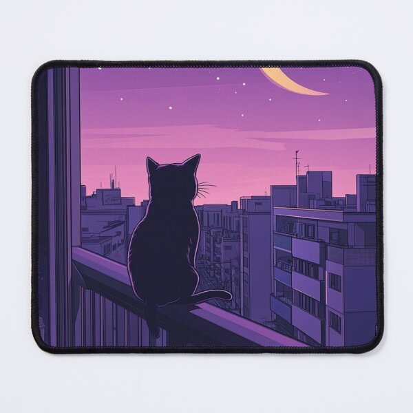 Item preview, Moonlight Neko designed and sold by jinwooo.