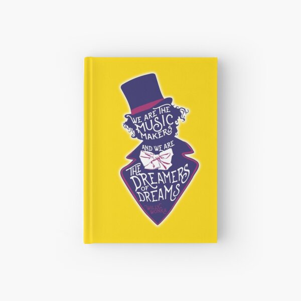 Willy Wonka Hardcover Ruled Journal