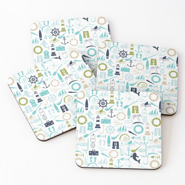 Item preview, Cute Nautical Themed Design designed and sold by LittleCactiDesignCo.