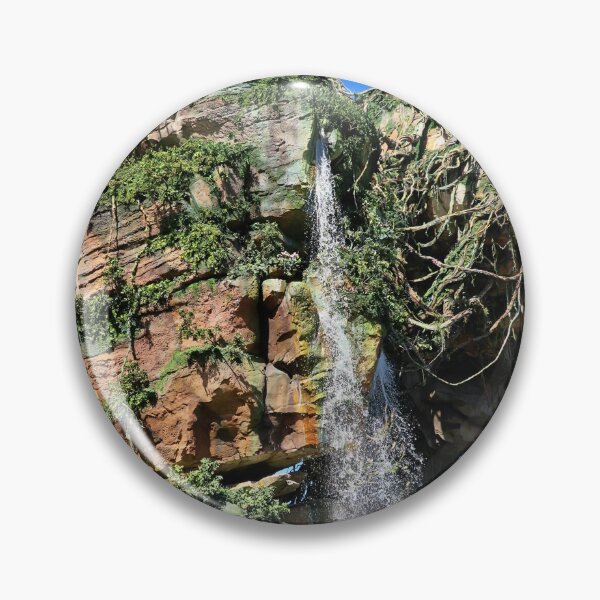 Item preview, Alien Mountain Waterfall designed and sold by ShutterbugBttns.