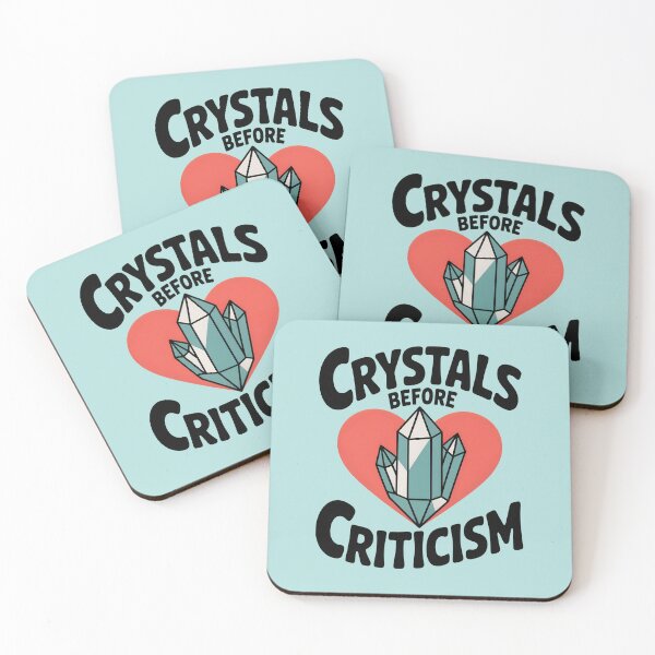 Item preview, Crystals Before Criticism designed and sold by CrypticHMystic.