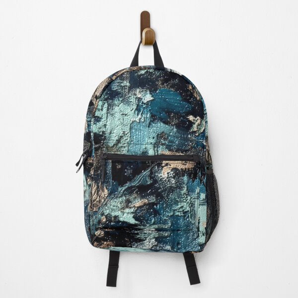 Item preview, abstract artistic blue brushstrokes designed and sold by JVNS.