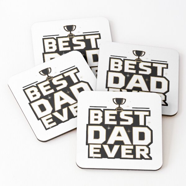 Item preview, Best Dad Ever Trophy Design designed and sold by MadetoCreate21.