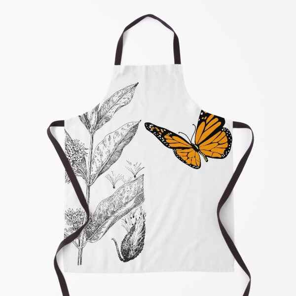 Item preview, Monarchs and milkweed designed and sold by AlignCreations.