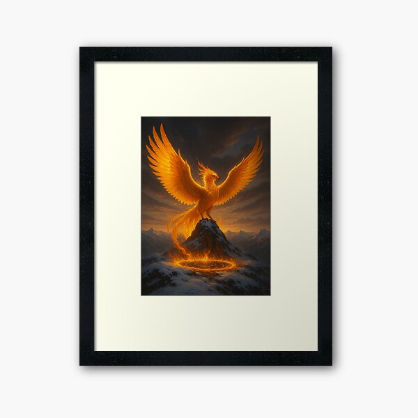 Vista previa del artículo con la obra «El Soberano Ember», diseñado y vendido por ShadowHowlCo.