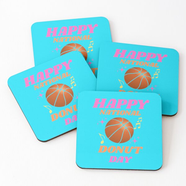 Item preview, Happy national donut day- Basketball and Music fun Tee  designed and sold by Sali's artistry.
