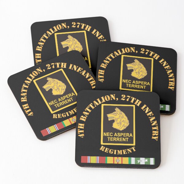 Item preview, Army - 4th Battalion, 27th Infantry w VN SVC X 300 designed and sold by Military Insignia Products.