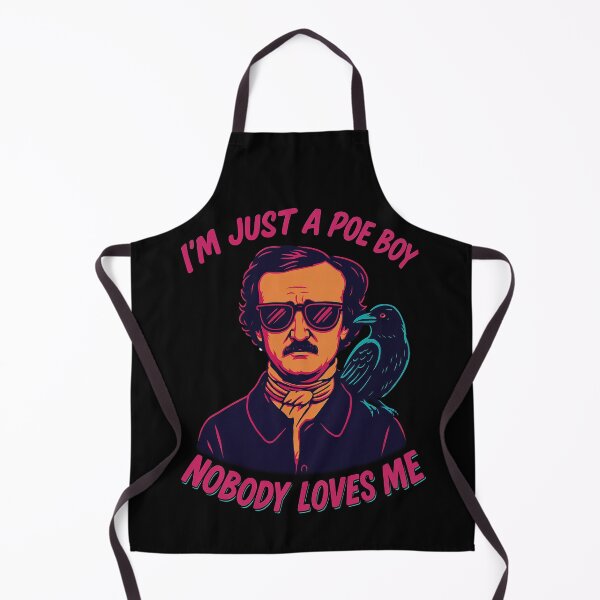 Item preview, I’m Just a Poe Boy Funny Edgar Allan Poe Raven Parody Design	 designed and sold by Victor Shadehorn.