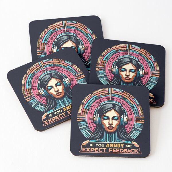 Item preview, If You Annoy Me Expect Feedback, typography designed and sold by maxmaj.