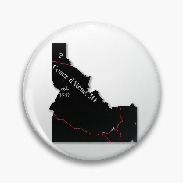 Item preview, Coeur d'Alene, ID designed and sold by PhilbonianDezin.