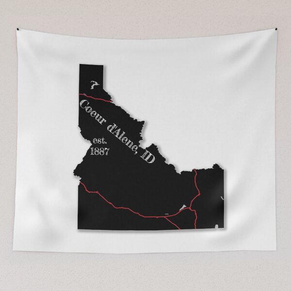 Item preview, Coeur d'Alene, ID designed and sold by PhilbonianDezin.
