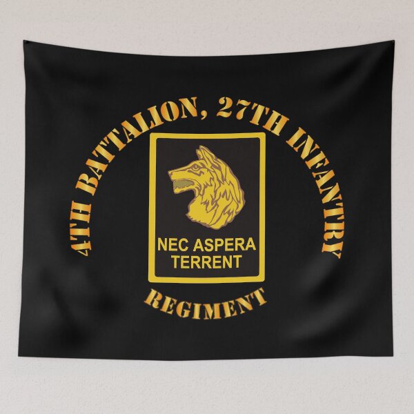 Item preview, Army - 4th Battalion 27th Infantry w DUI designed and sold by Military Insignia Products.