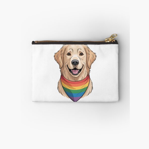 Item preview, Subtle Pride Golden Retriever | Queer Bandana designed and sold by lea-lani.