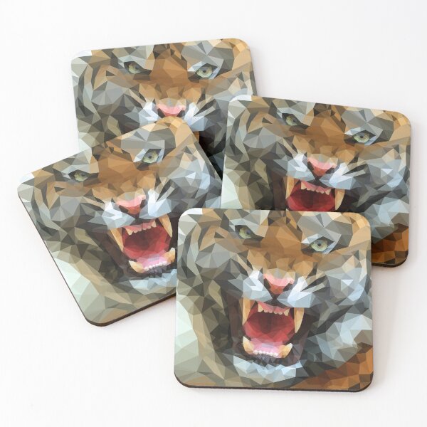 Item preview, polygon tiger designed and sold by Lefteris Betsis.