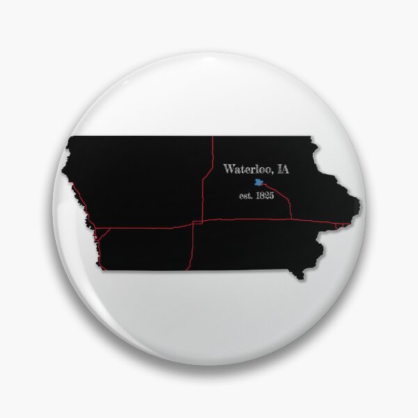 Artikelvorschau, Waterloo, Iowa entworfen und verkauft von PhilbonianDezin.