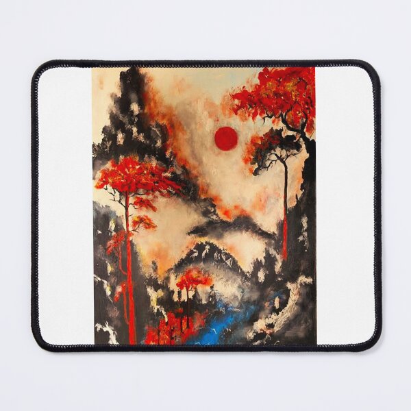 Item preview, Equatorial mountain night, acrilic on plywood, 30x40 inch, SKU 1206 designed and sold by Romeo Dobrota.