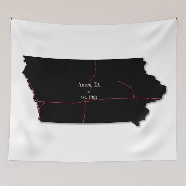 Item preview, Ames, IA designed and sold by PhilbonianDezin.