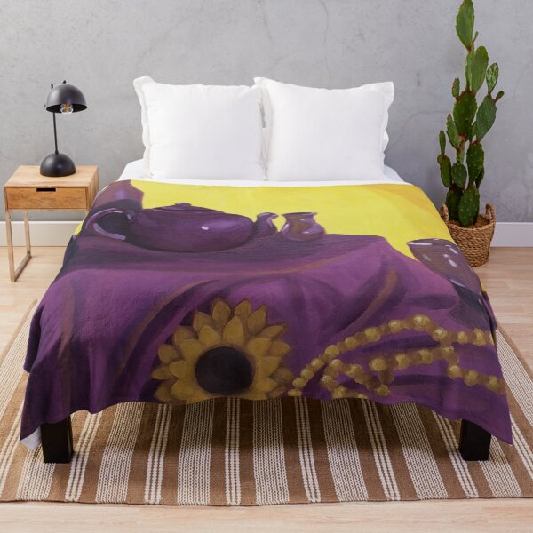 Item preview, Still-life in Purple and Gold designed and sold by angelina-kristl.