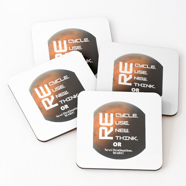 Item preview, Recycle or Mars! designed and sold by Zero-Rated Supply Co..