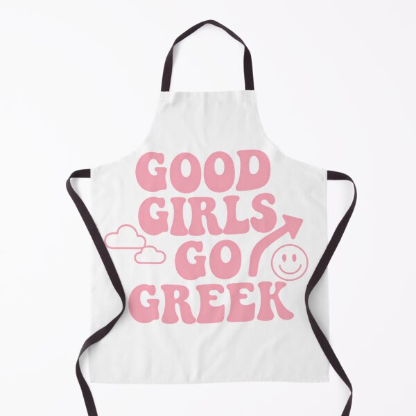 Item preview, Good Girls Go Greek - Preppy Retro Pink Sorority Design designed and sold by summer-loving.