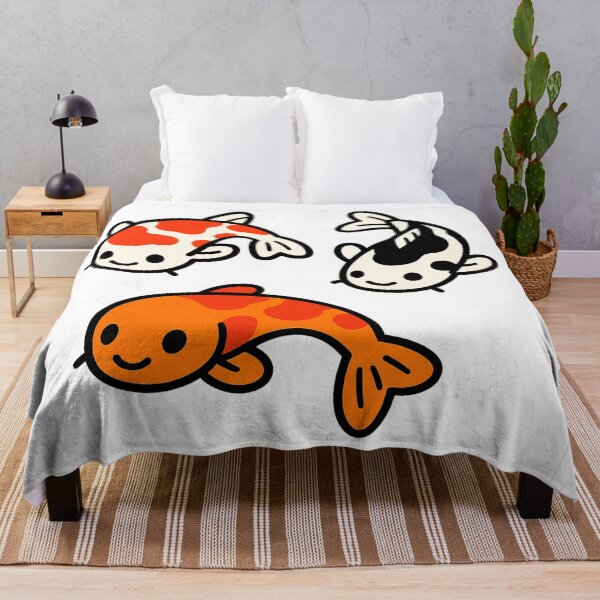 Item preview, Cute Japanese Koi Fish Vector Illustration designed and sold by NipponPop.