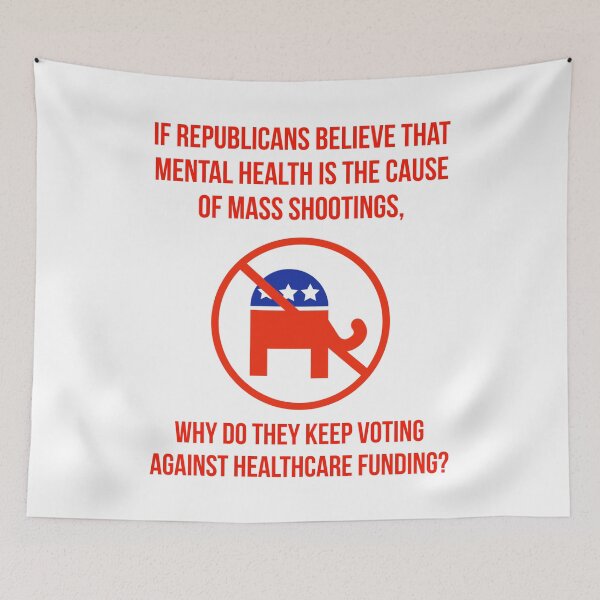 Item preview, Why do they keep voting against healthcare funding? designed and sold by Rachel the Artist .